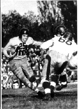 Otto - H. S. halfback