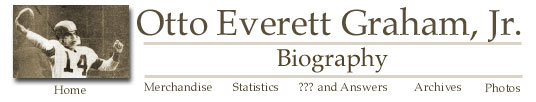 Otto Graham - Biography